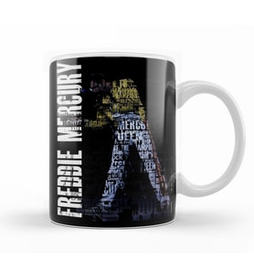 Freddie Mercury  Kupa  Bardak Porselen