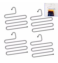 Pazarız Pantolon Askısı Metal Askı Kravat Eşarp Askısı 4LÜ SET