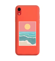 Turuncu Lansman Telefon Kılıfı Iphone XR