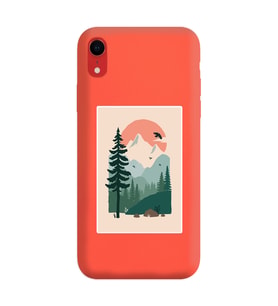 Turuncu Lansman Telefon Kılıfı Iphone XR