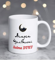 Arapça Öğretmeni Kupa Bardak