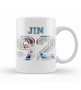 Bts Jin  Kupa  Bardak  Porselen