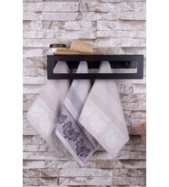 %100 Pamuk 3'lü 40x50 Misafir Havlu Seti