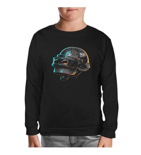 PUBG - Loot Siyah Çocuk Sweatshirt