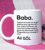 Babalar Günü Hediyesi Baba Kupa Bardak