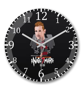Miroslav Klose’s Nigh Mare İn Bh Cinza Duvar Saati Bombeli Gercek