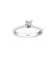 0,30Ct Pırlanta Tektaş Yüzük-18k (Beyaz)