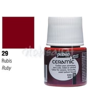 Pebeo Seramik Boyası 29 Ruby 45ml