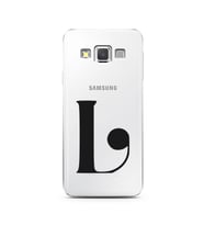 Samsung A3 (2015) Harf Tasarımlı Telefon Kılıfı L-Harfi 