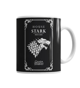 House Stark Kupa Bardak Porselen