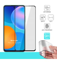 Microsonic Huawei P Smart 2021 Seramik Matte Flexible Ekran Koruyucu Siyah