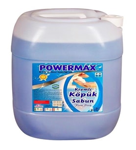 Powermax Köpük Sabun El Temizleme Sıvısı 30KG ISO 9001 Belgeli