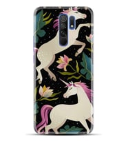 Kılıfland Xiaomi Redmi 9 Kılıf Silikon Resimli Kapak Unicorn Horse Stok 958