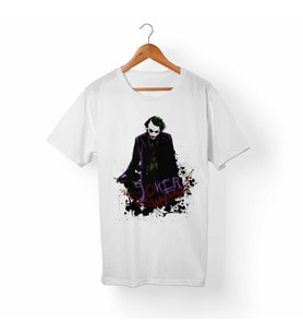 Joker Çocuk Beyaz Tişört