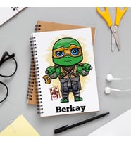 Ninja Kaplumbağalar Defteri Kişiye Özel
