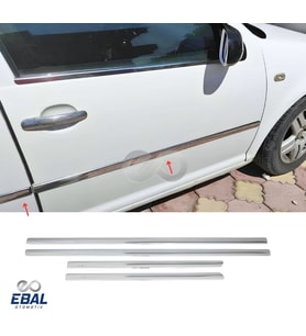 VW Bora Krom Yan Kapı Çıtası 4 Kapı 1998-2004 P. Çelik