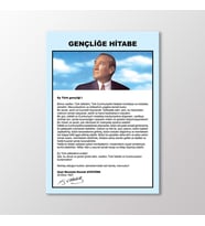 Arty Tablo Gençliğe Hitabe Tablo (Karışık)