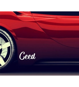 Kia Ceed Araba Sticker Yapıştırma 2 ADET