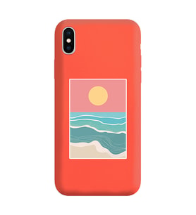 Turuncu Lansman Telefon Kılıfı Iphone Xs Max