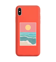 Turuncu Lansman Telefon Kılıfı Iphone Xs Max