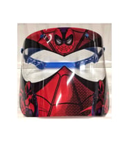 Çocuk Kırmızı Yüz Koruyucu Siperlik Maske 06