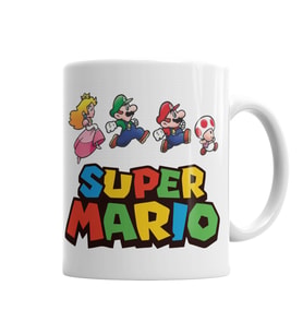 Super Mario Kupa Bardak Porselen