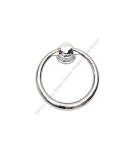 Çekmece Kapak Kulpu Halka 40 mm Krom - 2 Adet
