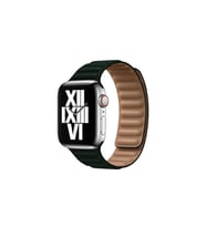 BİPOWER Apple Watch 38-40mm KRD14 Deri Kordon (Yeşil)