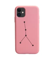 Koç Burcu (Aries) Yıldız Haritası Tasarımlı Kılıf iPhone 11 