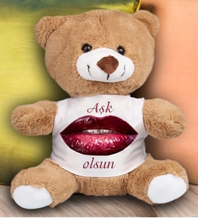 Aşk Olsun Temalı Peluş Ayıcık 23 Cm 82210