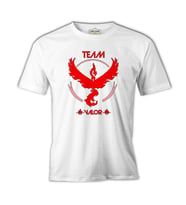 Pokemon Go - Team Valor Beyaz Erkek Tshirt