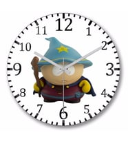 South Park Eric Cartman   Duvar Saati Bombeli    Gercek Cam