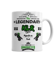 Kawasaki KLR650 Off Road Kupa Bardak Porselen