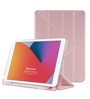 Microsonic Apple iPad 10.2'' 8. Nesil Kılıf (A2270-A2428-A2429-A2430) Origami Pencil Rose Gold