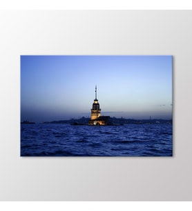 Arty Tablo Kız Kulesi Tablo (Karışık)