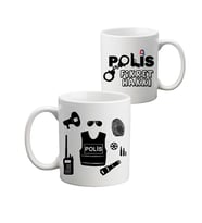 Polis Hediyesi İsimli Kupa Bardak
