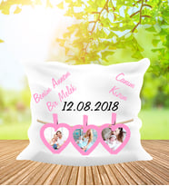 Kişiye Özel 40 Cm Kare Yastık