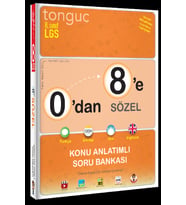 Tonguç Yayınları 0'dan 8'e Sözel Konu Anlatımlı Soru Bankası