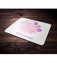 Kişiye Özel Embriyolog Tasarımlı Mouse Pad (Renksiz)