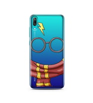 Harry Poter Tasarımlı Süper Şeffaf Silikon Telefon Kılıfı Huawei Y7 Prime 2019