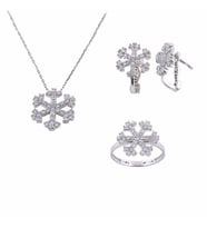 Üçlü Set Kartanesi 8,31 Gram 14 Ayar Altın (Çok Renkli)