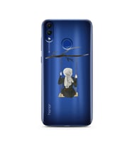 Salıncak Kız Tasarımlı Süper Şeffaf Silikon Telefon Kılıfı Huawei Honor 8C 