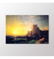 Arty Tablo Boğaziçi Kıyılarında Kuleler, 1859 Tablo (Karışık)