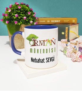 Orman Mühendisi Kupa Bardak Lacivert