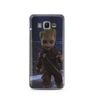 Baby Groot Tasarım Süper Şeffaf Silikon Telefon Kılıfı Samsung J2 Prime