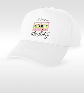 BK Gift Kişiye Özel Baskılı Beyaz Şapka  7