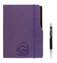 Tarihsiz Ajanda Firma Logonuza Özel Hazırlanmaktadır. Firma isminize Özel Kalem Hediyeli (Mor)
