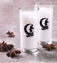 BK Gift Kişiye Özel Renkli Baskılı Atatürk Temalı İkili Rakı Bardağı Seti-32 (Beyaz)