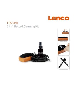 Lenco 5'i 1 arada Plak Temizleme Kiti TTA-5IN1 5 in 1 Record Cleaning Kit