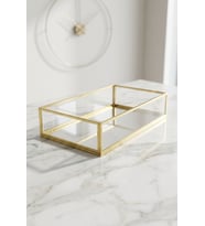 EsaDesign Cam Gold Mücevher Aksesuar Kutusu